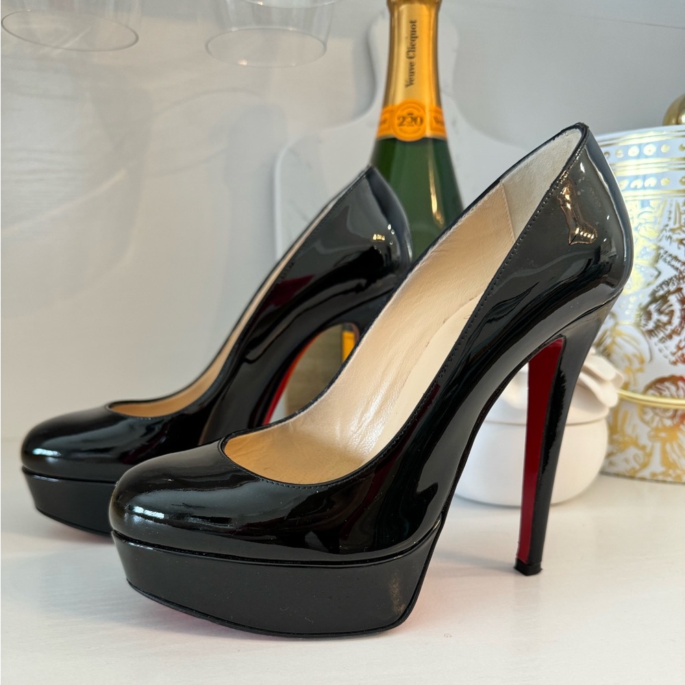 Bianca 140 Patent Calf Louboutin